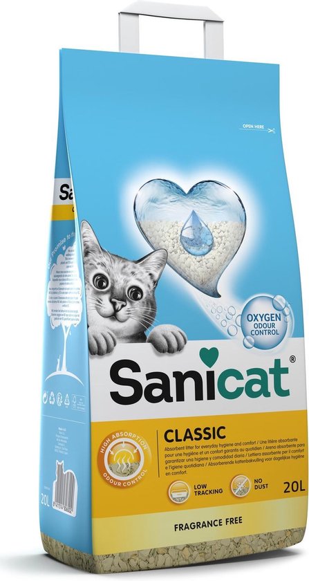 Sanicat Classic Kattenbakvulling 20 liter