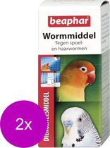 Beaphar Worminal - Vogelapotheek - 2 x 10 ml 12.5 Tot 1000 G