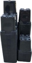 Kweekpot zwart - 10x10x10cm (100 stuks)