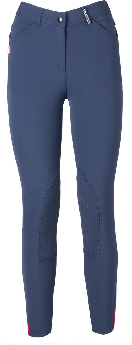 PK International - Rijbroek - Crusador - Knee Grip -Knie siliconen - dark Sky - Donkerblauw - XL/42