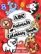 ABC Animals Coloring Book