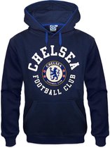 Chelsea FC hoodie navyblauw maat XXL