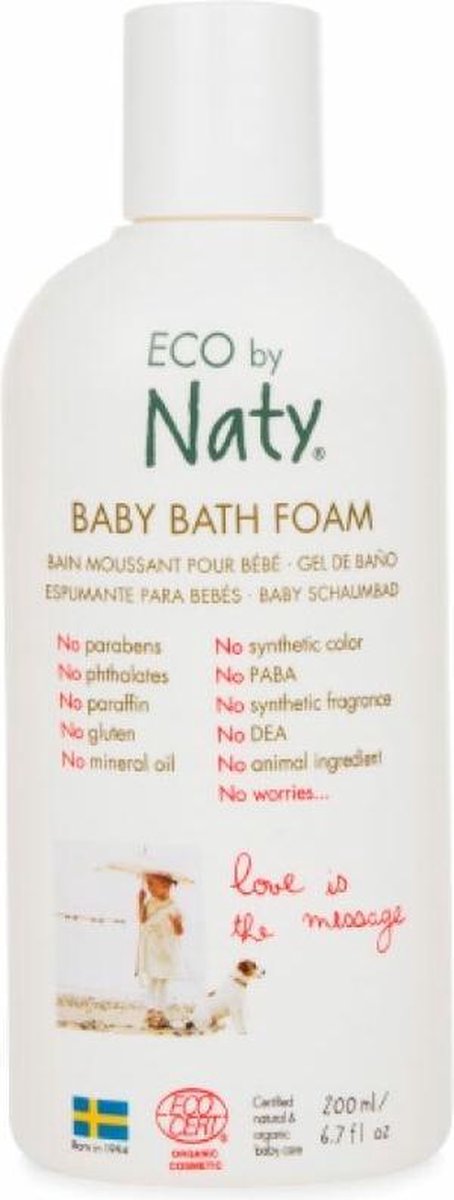 Naty Baby Badschuim 200 ml