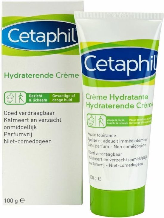 Rechtmatig Vervuild eindpunt Cetaphil Hydraterende Crème Bodycrème - 100 gr - | bol.com