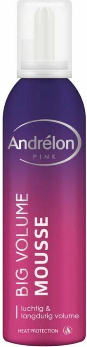 Andrélon Mousse Pink Collection Big Volume 200 ml