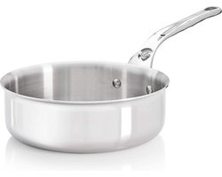 de Buyer affinity sauteuse rvs recht 28 cm