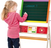 Viga Toys Schoolbord en magnetisch whiteboard 155 cm