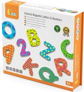 Viga Toys - Magnetische Letters & Nummers 77 stuks