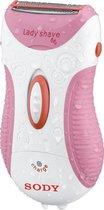 Lady shaver - Nat en Droog -Sody - oplaadbaar-Rose - Douche