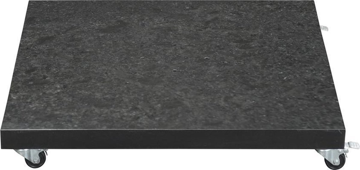 Special Hawaii granieten parasolvoet-120kg-royal antraciet-verrijdbaar
