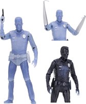 Neca Terminator 2 Kenner Tribute Warm White T-1000 7 "scale Action Figure
