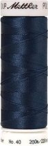 AMANN POLYSHEEN NAAI-BORDUURGAREN, COL-3743 BLAUW, 200M, PER STUK.