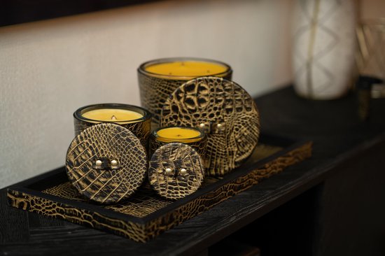 Cartello Home - Kaars - Urbicus - Croco Goud