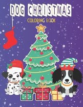 Dog Christmas Coloring Book