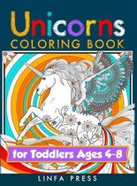 Unicorns Coloring Book for Toddlers Ages 4-8