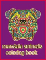 Beauty Mandala Animals Coloring Book