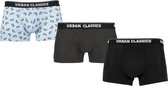 Urban Classics - 3-Pack Melon Boxershorts set - S - Multicolours