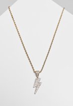 Urban Classics - Flash Necklace gold one size Ketting - Goudkleurig