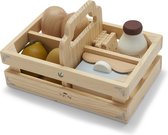 Konges Slojd Food Box - Speelgoed eten en drinken - Houten keukenspeelgoed
