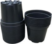 Pot d'élevage noir - Ø28cm, hauteur 23cm, 10 litres (25 pièces)