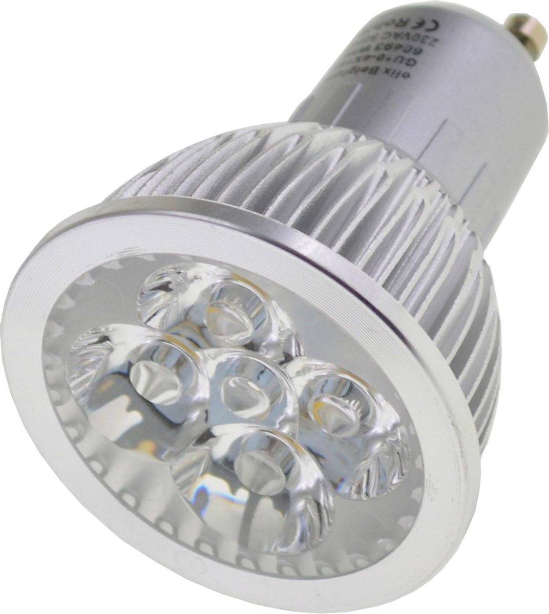 Power LED lamp - GU10 - 4,8W - Geel | bol.com