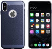 BackCover - Telefoonhoesje - Case - Hoesje voor Apple iPhone X/Xs - Blauw
