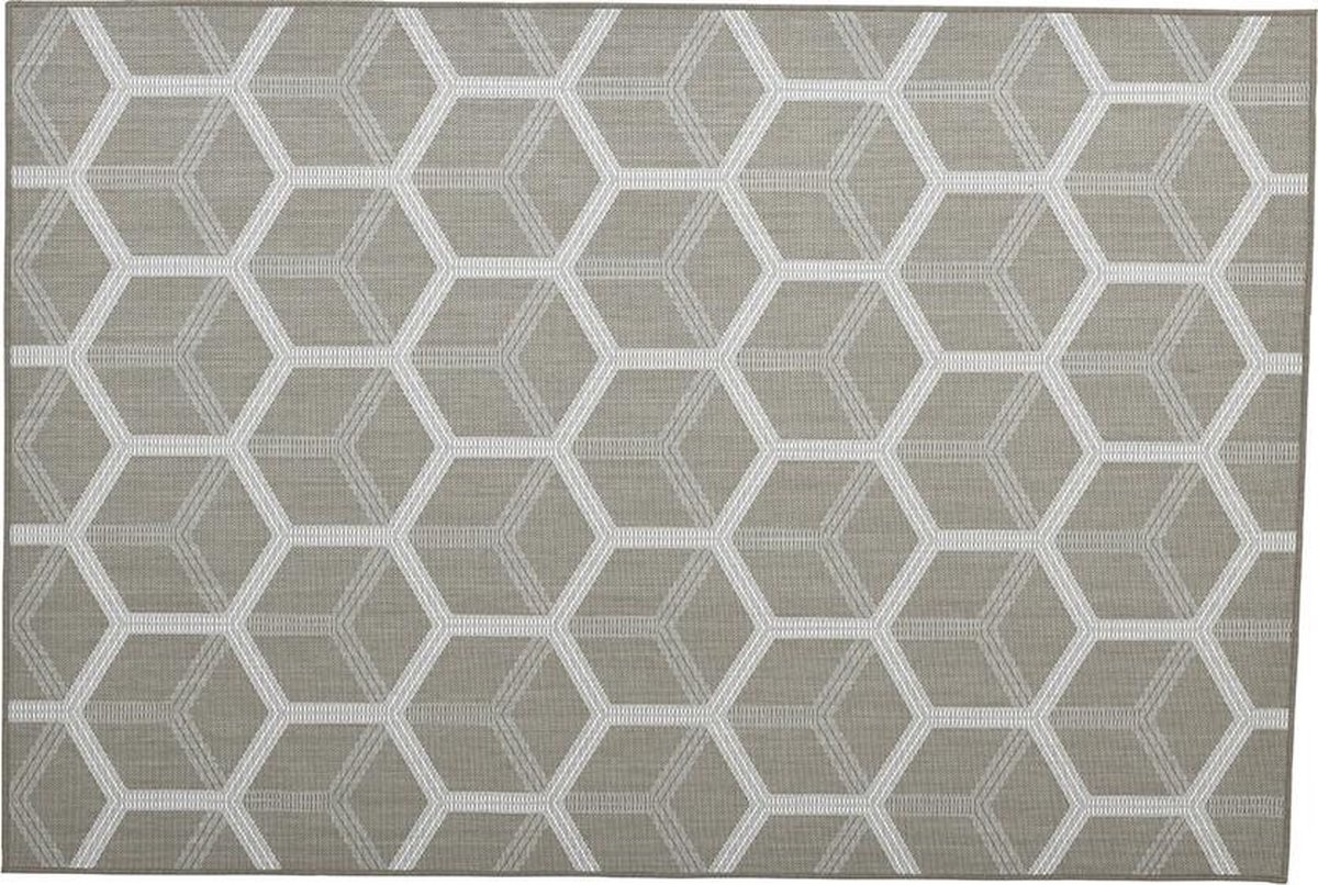 Garden impressions Buitenkleed- Gretha Hexagon karpet - 160x230 green |  bol.com