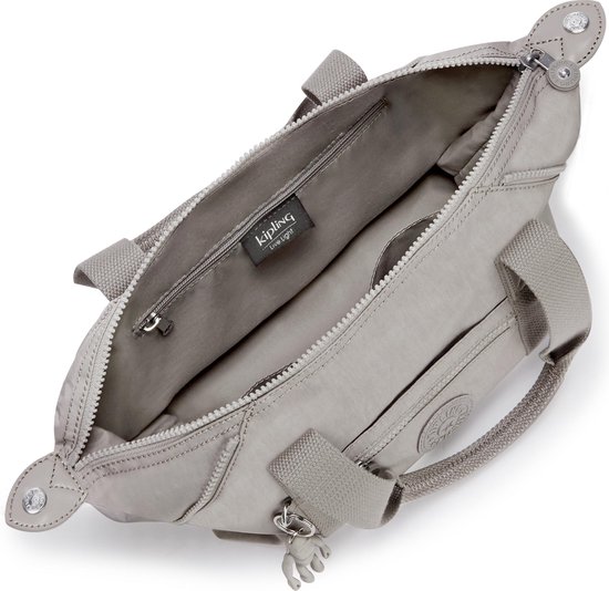 kipling Sac à main Sac à épaule bandoulière Basic Eyes Wide Open Art Mini Handbag Grey Gris
