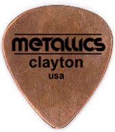 Clayton Metallics plectrum koper 3 pack