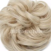 Hair Bun XXL LIGHT SAND BLOND 85 gram Messy Bun Haarstuk Hair extensions