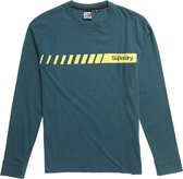 Superdry Heren Core Logo Superdry Heren top met strepen