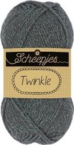 Scheepjes Twinkle 912 Grijs - Losse bol 50 gram - ca 130 meter