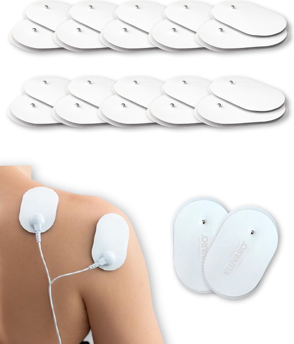 Kluvaro TENS/EMS Elektroden Pads voor Elektrodentherapie apparaat 3