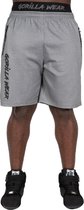 Gorilla Wear Mercury Mesh Shorts - Pantalons de sport pour hommes - Grijs/ Zwart - S/ M