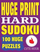Large Print Hard Sudoku- Huge Print Hard Sudoku