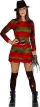 FUNIDELIA Freddy Krueger Kostuum voor vrouwen - A Nightmare on Elm Street - Maat: L