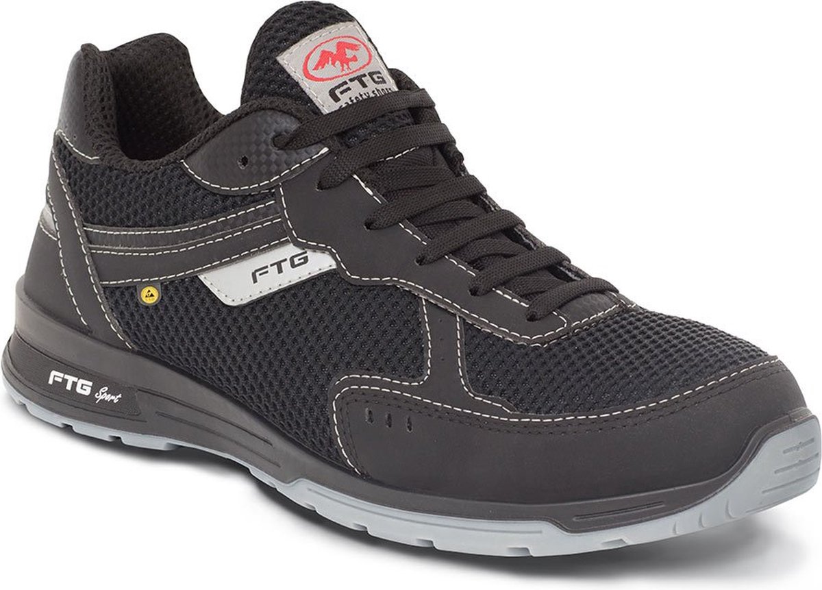 FTG Judo S1p werkschoenen - veiligheidsschoenen - safety sneaker - heren - laag - composiet - ESD - metaalvrij - antislip - maat 40