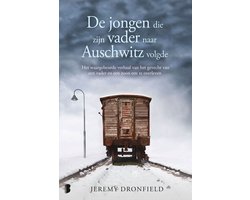 Omslag van De jongen die zijn vader naar Auschwitz volgde