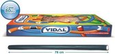 Vidal Kabels Zwarte Bes 78 cm/ 75gr - 80 Stuks
