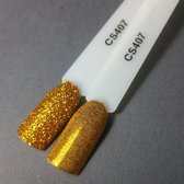 Nagel glitter - Korneliya Crystal Sugar 407 Rich Gold