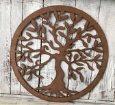 Mooi&Magisch | Tree of Life  | Levensboom | Houten raamornament - wanddecoratie 55cm | FSC keurmerk