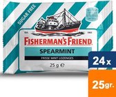 Fisherman's Friend - Spearmint Suikervrij - 24x25gr