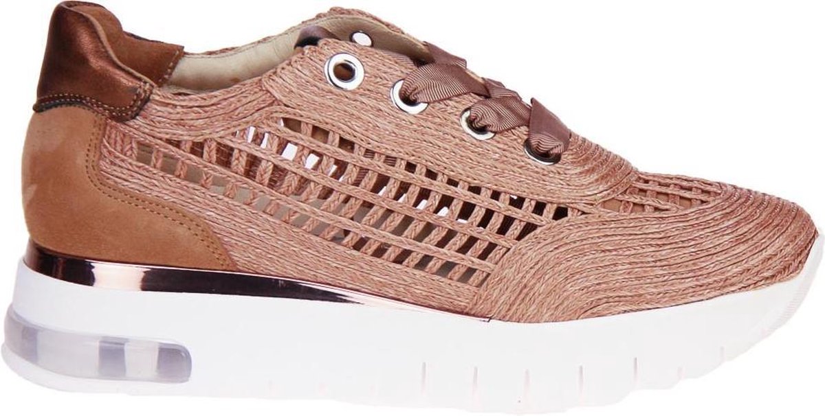 Softwaves -Dames - camel - sneaker-sportief - maat 38 | bol.com