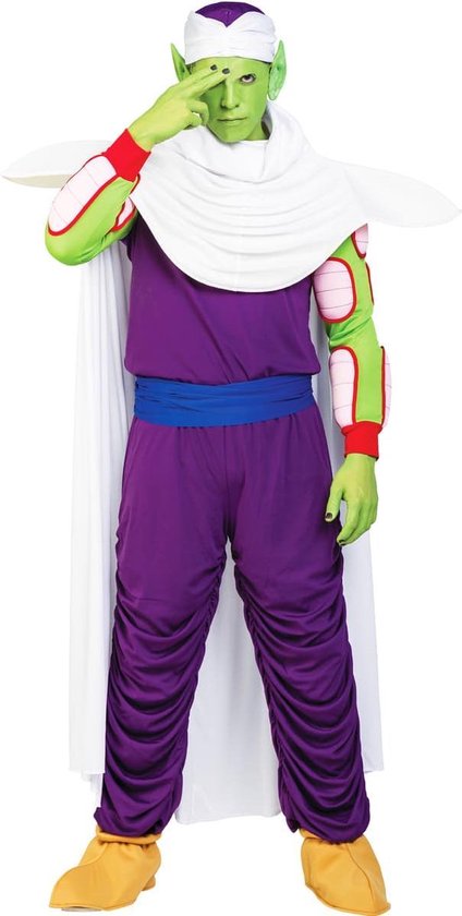 FUNIDELIA Piccolo kostuum Dragon Ball voor mannen - Maat: S - Paars
