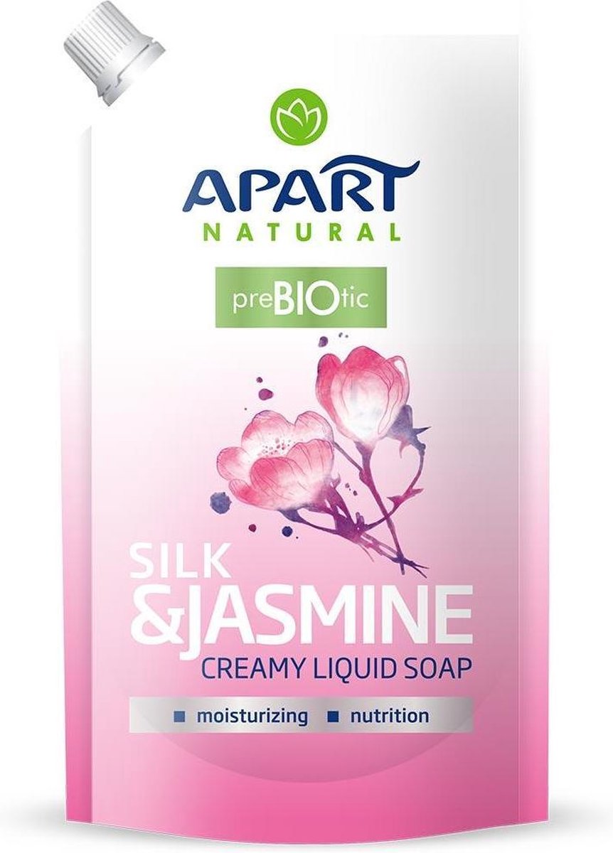 Apart Natural - Prebiotic Refill Creamy Liquid Soap Silk &