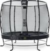 EXIT Elegant Premium trampoline rond ø253cm - zwart