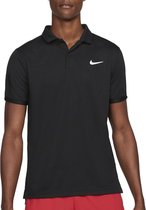 Polo Sport Nike - Taille M - Homme - Noir / Blanc