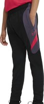 Nike Sportbroek - Maat S  - Unisex - zwart/rood/lila