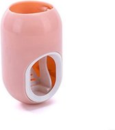 Tandpasta Dispenser - Tandpasta Knijper - Tandpasta - Praktisch - Automatisch - Roze