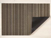 Chilewich doormat 46x71cm Skinny Stripe mushroom